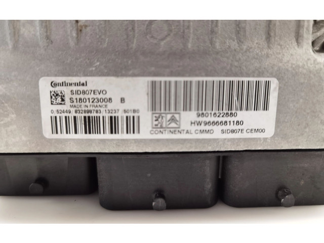 Řídící jednotka 9801622880   Peugeot 2008 I 2013