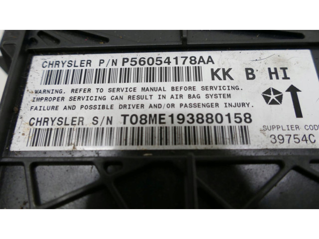 Блок подушек безопасности P56054178AA   Jeep Cherokee