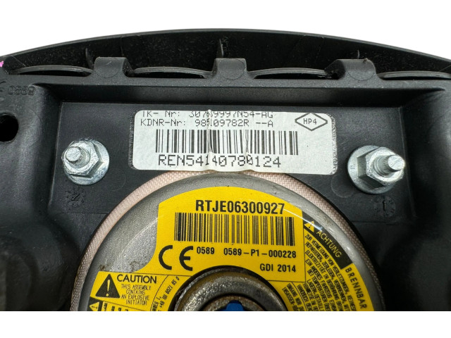 Подушка безопасности водителя 985109782R, RTJE06300927   Dacia Sandero