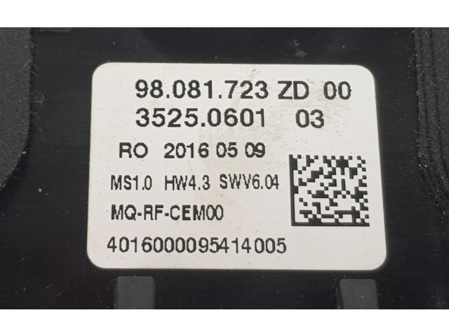 Блок управления климат-контролем 98081723ZD, SU001A5057   Toyota Proace
