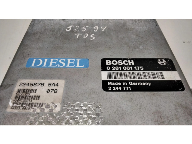 Řídící jednotka 0281001175, 2244771   BMW 5 E34 1993