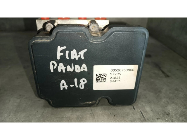 Блок АБС 00520753800, ABS   Fiat  Panda II  2003-2012 года