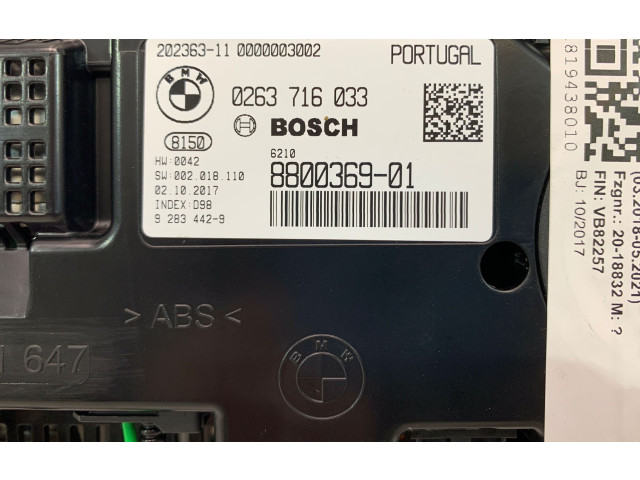 Панель приборов 8800369   BMW i8       