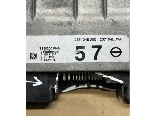 Řídící jednotka 237104ED00, 237104ED9A   Nissan Qashqai 2015