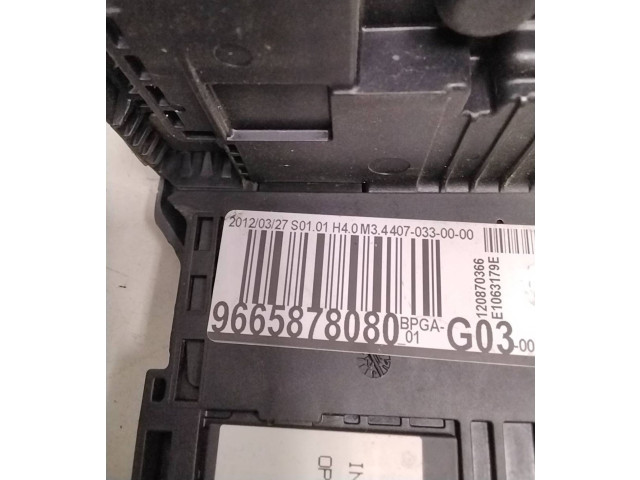   Pojistková skříňka 9665878080, 4070330000   Peugeot 508 2012