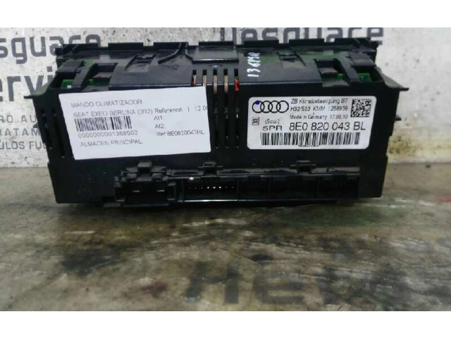 Блок управления климат-контролем 8E0820043BL, 0070010   Seat Exeo (3R)