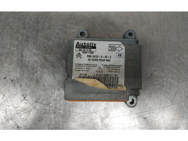 Блок подушек безопасности 9659111980   Citroen Jumpy