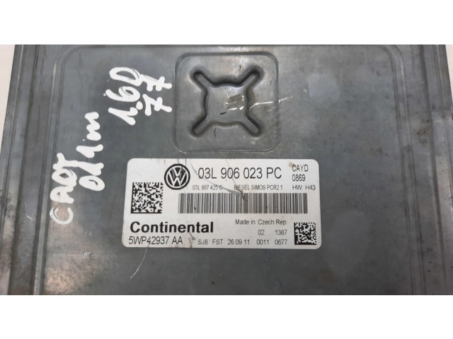 Řídící jednotka 03L906023PC   Volkswagen Caddy 2011