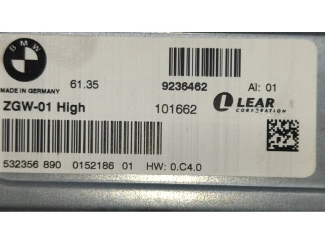 Блок комфорта 9236462, 0152186   BMW 5 GT F07   