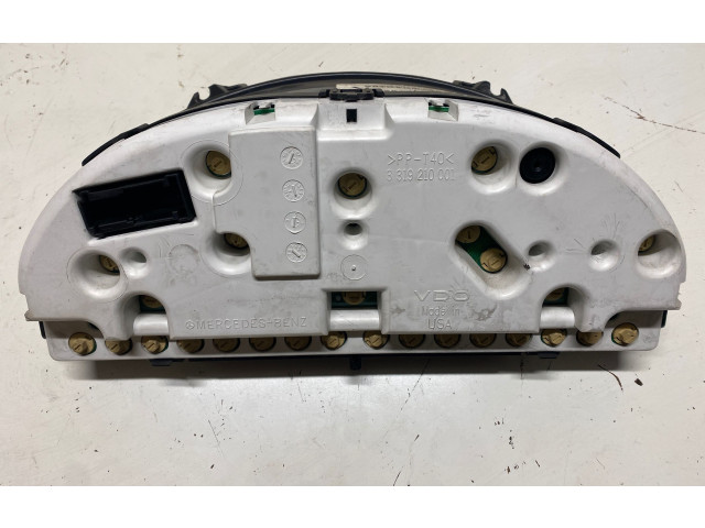 Přístrojová deska  Mercedes-Benz ML W163 1998 A1635400947, 15339450  