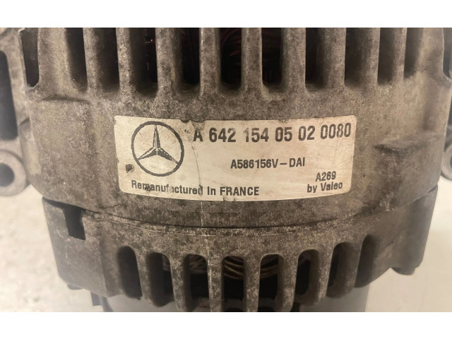 Генератор A6421540502, A586156V   Mercedes-Benz ML W164      