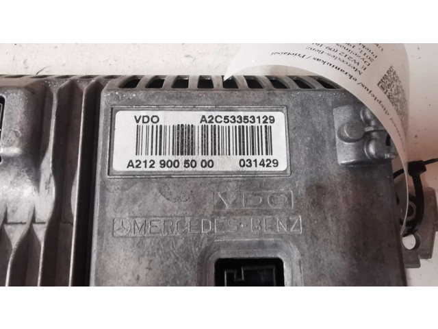 Дисплей    A2129010500, A2129028400   Mercedes-Benz E W212