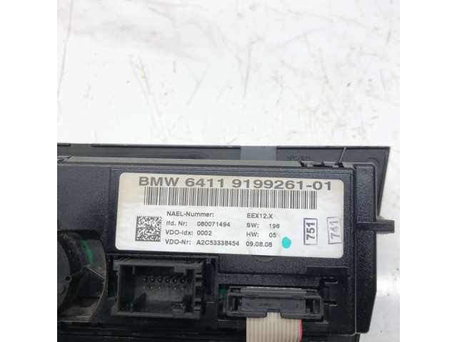 Блок управления климат-контролем 9199261, 080071494   BMW 3 E92 E93