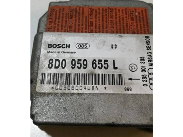 Блок подушек безопасности 8d0959655l, 8D0959655L   Audi A4 S4 B5 8D