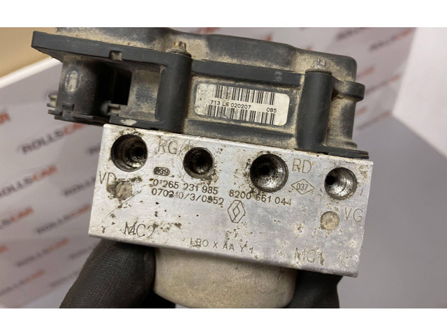 Jednotka ABS 0265231985, 0265800656   Renault Kangoo I 2007