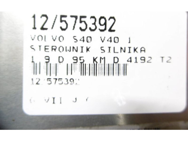Řídící jednotka 0281010441, 0281010441   Volvo S40, V40 1998