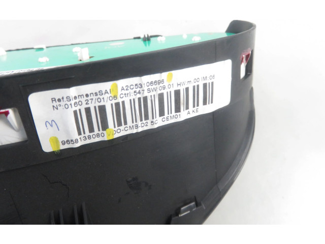 Přístrojová deska  Peugeot 407 2005 A2C53106696, 9658138080  