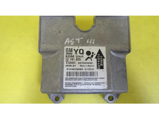 Блок подушек безопасности 13191825, 327963935   Opel Astra H