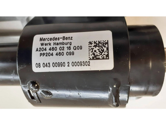  рейка  Колонка рулевая A2044600216, PP204462206   Mercedes-Benz C W204 2007-2014 года