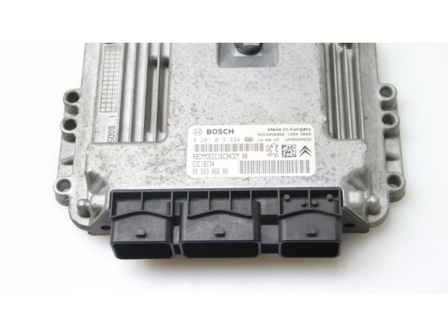 Блок управления двигателя 9666986680   Peugeot 3008 I