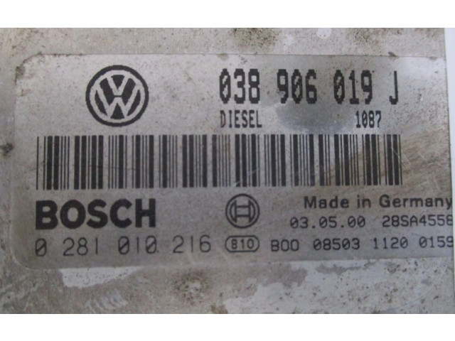 Řídící jednotka 038906019J, 038906019J   Seat Alhambra (Mk1) 2001