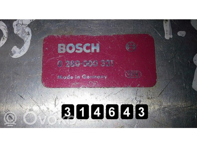 Řídící jednotka 0280000321   Peugeot 205 1986