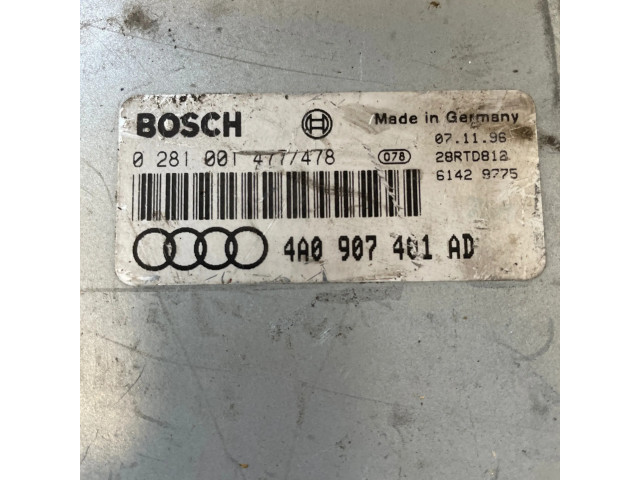 Блок управления двигателя 4A0907401AD, 28RTD812   Audi A6 S6 C4 4A