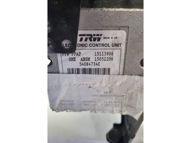 Jednotka ABS 15113906, 54084734C   Opel Vectra C 2006