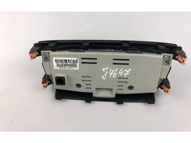 Блок управления климат-контролем 3951061M10, 39510-61M10   Suzuki SX4 S-Cross