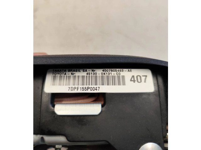 Подушка безопасности водителя 451300K131   Toyota Hilux (AN10, AN20, AN30)