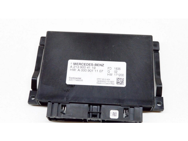 Блок управления коробкой передач A2C17489200, A2139004119   Mercedes-Benz C AMG W205