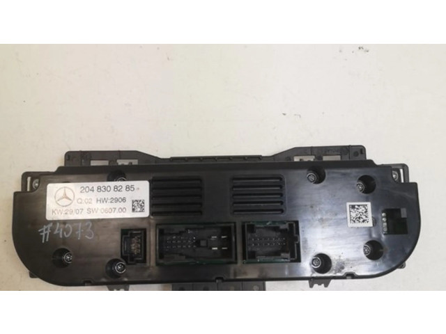Блок управления климат-контролем 2048308285   Mercedes-Benz C W204