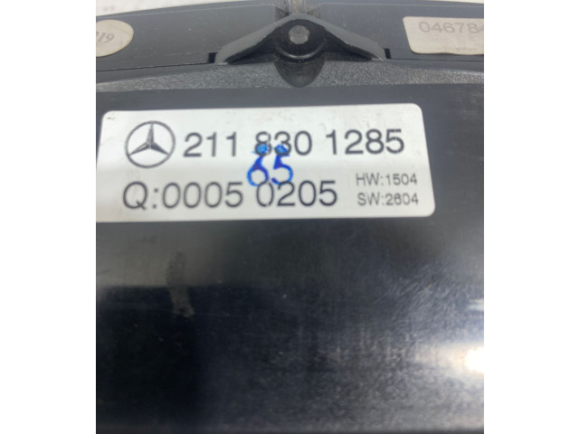 Блок управления климат-контролем 2118301285, 00050205   Mercedes-Benz E W211