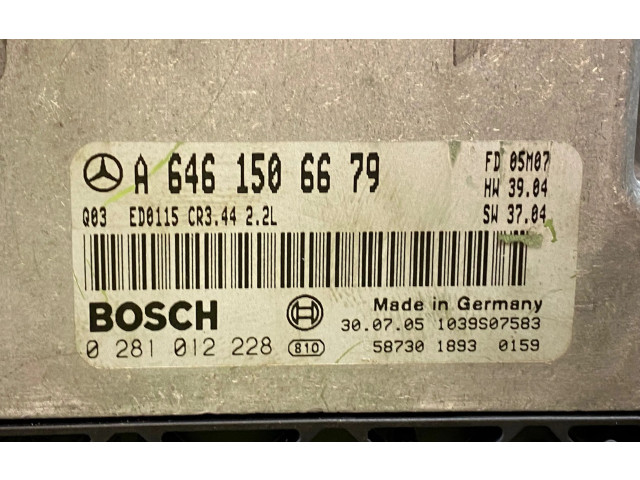 Čerpadlo oleje A6461506679, 1039S07583   Mercedes-Benz C W203   OM 646.962