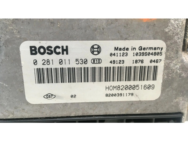Řídící jednotka 8200391179, 8200051609   Renault Trafic II (X83) 2005