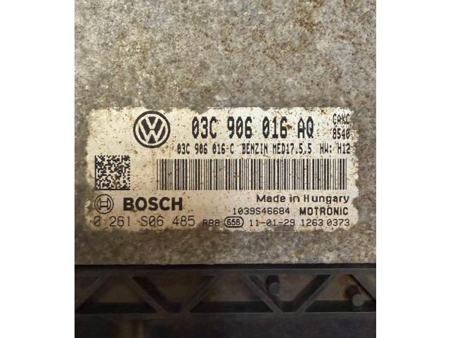 Řídící jednotka 03C906016AQ, 03C906016C   Skoda Superb B6 (3T) 2012