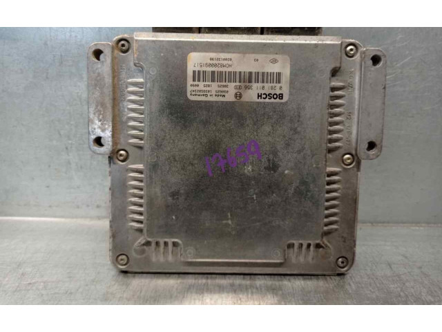 Блок управления двигателя 8200091517, 0281011356   Nissan Primastar