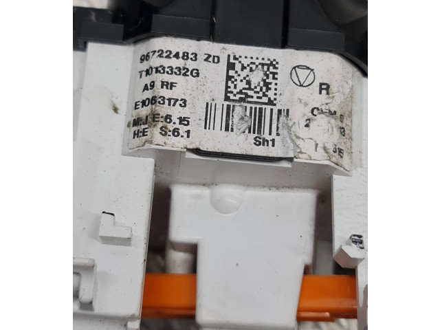 Блок управления климат-контролем 96722483ZD, E1063173   Peugeot 208