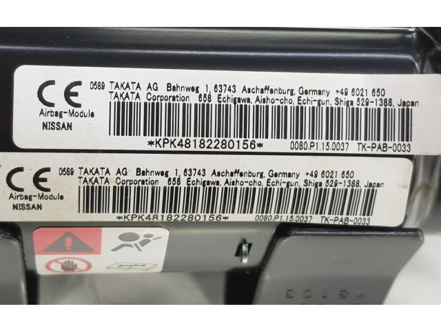 Подушка безопасности пассажира K8515VK45A, K851EVK400   Nissan Navara