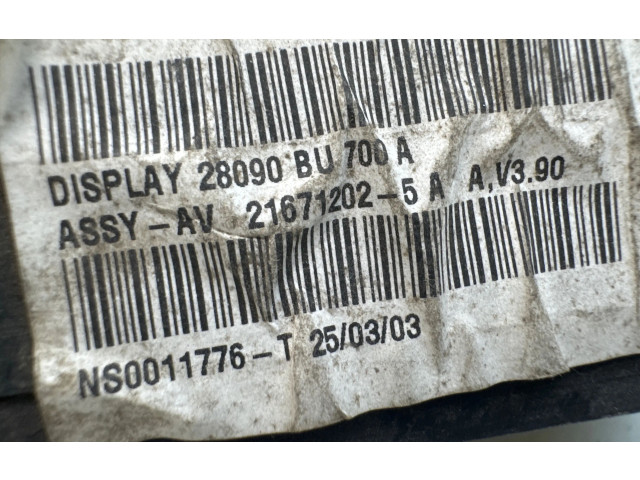 Дисплей    28090BU700A, NS0011776   Nissan Almera N16