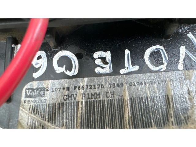 Вентилятор печки    F667217D   Nissan Note (E11)