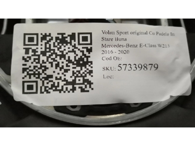 Volant Mercedes-Benz E W213 2018   