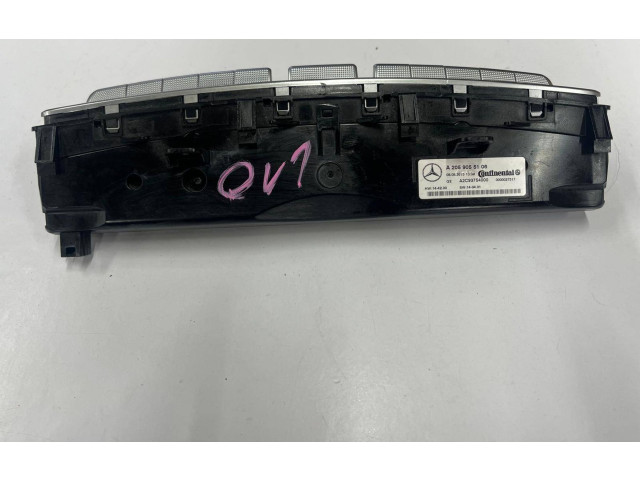 Блок управления климат-контролем A2059055106, A2059055106   Mercedes-Benz C W205