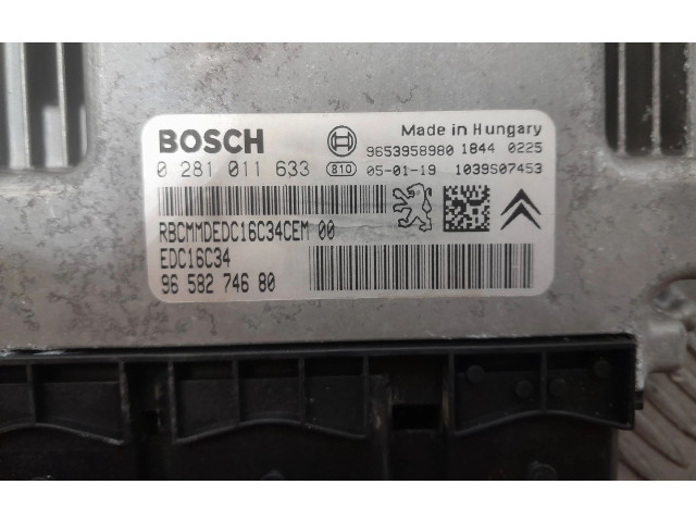 Řídící jednotka 9653958980, 9658274680   Peugeot 407 2006