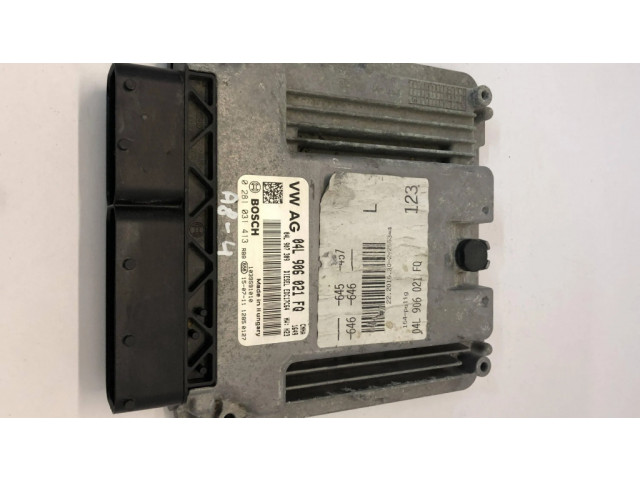 Блок управления двигателя 04L906021FQ, 0281031413   Audi A6 S6 C7 4G