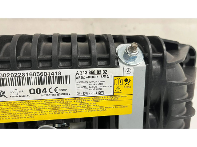 Подушка безопасности пассажира A2138600202, P0228160560141   Mercedes-Benz E W213