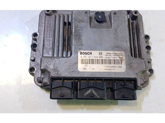 Блок управления двигателем Блок управления 0281011529   Nissan Primastar