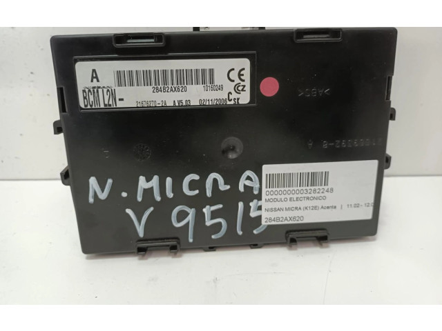 Řídící jednotka 284B2AX620   Nissan Micra 