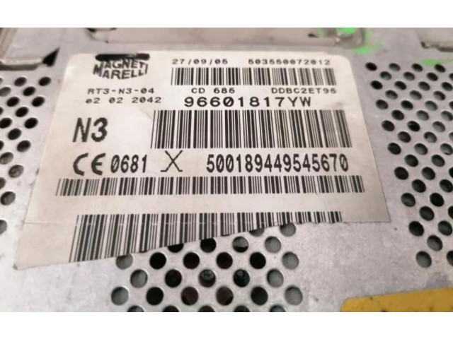 Řídící jednotka 96601817YW, RT3-N3-04   Peugeot 407 2006