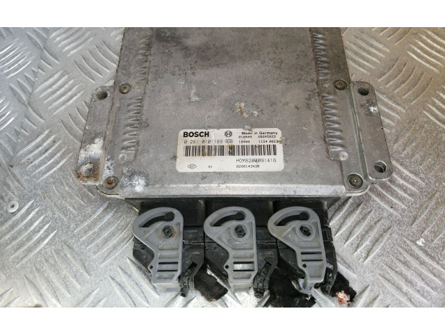 Řídící jednotka 8200143438, 0281010189   Renault Scenic RX 2000